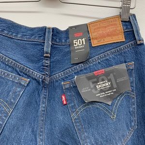 Levi’s 501 skinny size 29 x 28